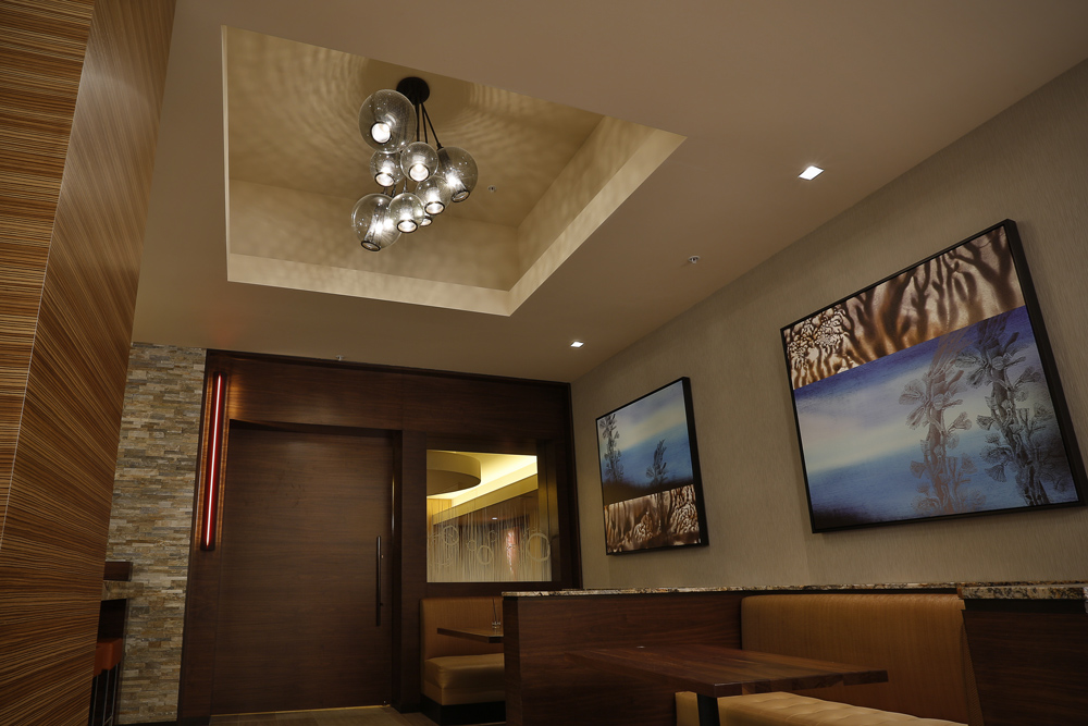 Spike Lighting Hotel Interior Design for La Jolla
